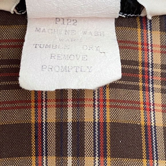 Vintage 70s Womens Shirt Top Plaid Lace Trim Button Up MJ Concepts in Sportwear - Picture 10 of 11